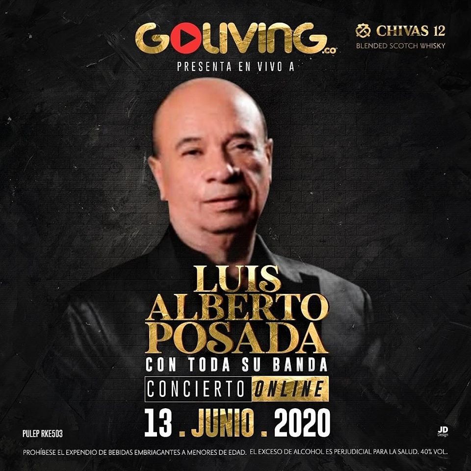 Luis Alberto Posada Este Sábado En Vivo Con Toda Mi Agrupación Desde